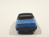 Golden Wheels Star Team Corvette Convertible Blue Die Cast Toy Car Vehicle