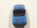 Golden Wheels Star Team Corvette Convertible Blue Die Cast Toy Car Vehicle