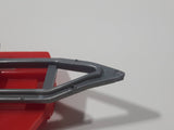 Trailer Red Plastic Die Cast Toy Car Vehicle Broken Hitch