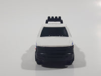 Unknown Brand 8073-B Police Highway Patrol Truck White Die Cast Toy Car Vehicle