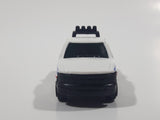 Unknown Brand 8073-B Police Highway Patrol Truck White Die Cast Toy Car Vehicle