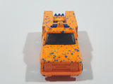 1996 Hot Wheels Splatter Paint Rescue Ranger Orange Fire Truck Die Cast Toy Car Vehicle