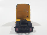 Jada Dub City Big Time Muscle Semi Tractor Truck Yellow Die Cast Toy Car Vehicle Busted Up