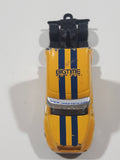Jada Dub City Big Time Muscle Semi Tractor Truck Yellow Die Cast Toy Car Vehicle Busted Up