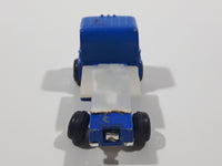 Vintage Universal Products No. M1006 Cabover Semi Truck Blue Die Cast Toy Car Vehicle Made in Hong Kong