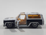 Vintage Yat Ming No. 1064 Chevy Blazer Sheriff Police #47 White Die Cast Toy Car Vehicle with Opening Doors