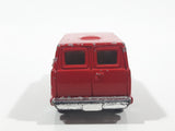 Vintage Unknown Brand Van Red Die Cast Toy Car Vehicle Made in Hong Kong