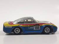 1991 Deles Ruzolini Racing Team NARA 188 Ruzo Lini Precise Engineering Silver Grey 1/43 Scale Die Cast Toy Car Vehicle