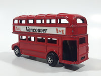 Royal Specialty Toronto Routmaster Double Decker Bus Red Vancouver Die Cast Toy Car Vehicle Pencil Sharpener