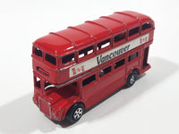 Royal Specialty Toronto Routmaster Double Decker Bus Red Vancouver Die Cast Toy Car Vehicle Pencil Sharpener