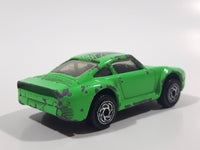 1996 1997 Matchbox Porsche 959 Fluorescent Green Die Cast Toy Car Vehicle