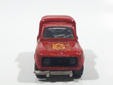 Vintage Majorette No. 230 Renault 4 L Fire Truck Red 1/55 Scale Die Cast Toy Car Vehicle