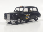 Vintage Corgi Austin London Taxi Cab Black 1/38 Scale Die Cast Toy Car Vehicle with Opening Suicide Doors