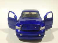 Jada Toys No. 50760-9 2003 Dodge Ram 1500 Pickup Truck Blue 1/24 Scale Die Cast Toy Car Vehicle Missing Parts