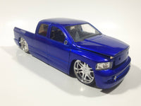 Jada Toys No. 50760-9 2003 Dodge Ram 1500 Pickup Truck Blue 1/24 Scale Die Cast Toy Car Vehicle Missing Parts