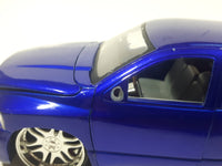 Jada Toys No. 50760-9 2003 Dodge Ram 1500 Pickup Truck Blue 1/24 Scale Die Cast Toy Car Vehicle Missing Parts