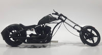 Joyride Studios OCC Orange County Choppers Comanche Motor Cycle United States Army Olive Green 1/10 Scale Die Cast Toy Vehicle