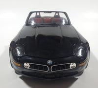 2000 Hot Wheels BMW Z8 Convertible Black 1/18 Scale Die Cast Toy Car Vehicle with Opening Hood and Doors Missing Mirrors