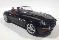 2000 Hot Wheels BMW Z8 Convertible Black 1/18 Scale Die Cast Toy Car Vehicle with Opening Hood and Doors Missing Mirrors