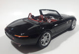 2000 Hot Wheels BMW Z8 Convertible Black 1/18 Scale Die Cast Toy Car Vehicle with Opening Hood and Doors Missing Mirrors