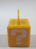 2019 McDonald's Nintendo Super Mario Yellow Question Mark Block with Star Plastic Toy Figure