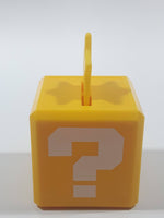 2019 McDonald's Nintendo Super Mario Yellow Question Mark Block with Star Plastic Toy Figure