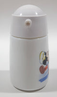 Vintage Walt Disney Company Mickey Mouse Kitchen Themed Milk Glass Soy Sauce Cruet Dispenser Pourer 4 1/2" Tall