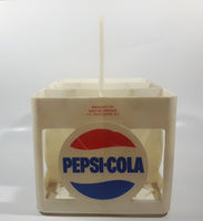 Vintage Pepsi-Cola 4.5L 6 x 750mL White Plastic Bottle Holder Carrying Case - Gray Beverages H.O. Vancouver, B.C.