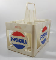 Vintage Pepsi-Cola 4.5L 6 x 750mL White Plastic Bottle Holder Carrying Case - Gray Beverages H.O. Vancouver, B.C.