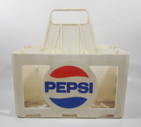 Vintage Pepsi-Cola 4.5L 6 x 750mL White Plastic Bottle Holder Carrying Case - Gray Beverages H.O. Vancouver, B.C.