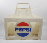 Vintage Pepsi-Cola 4.5L 6 x 750mL White Plastic Bottle Holder Carrying Case - Gray Beverages H.O. Vancouver, B.C.