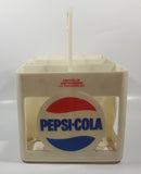 Vintage Pepsi-Cola 4.5L 6 x 750mL White Plastic Bottle Holder Carrying Case - Gray Beverages H.O. Vancouver, B.C.