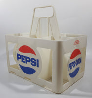 Vintage Pepsi-Cola 4.5L 6 x 750mL White Plastic Bottle Holder Carrying Case - Gray Beverages H.O. Vancouver, B.C.