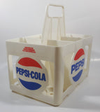 Vintage Pepsi-Cola 4.5L 6 x 750mL White Plastic Bottle Holder Carrying Case - Gray Beverages H.O. Vancouver, B.C.