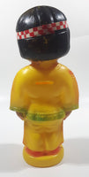 Vintage 1960s Regal Canada Kimmie Native Aboriginal Girl 10" Tall Plastic Coin Bank