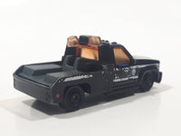 2016 Matchbox Police Rescue GMC Wrecker Truck NYPD Cops Black Die Cast Toy Car Vehicle