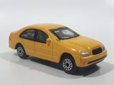Unknown Brand C4 Sedan Yellow Die Cast Toy Car Vehicle
