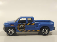 2013 Matchbox MBX City 1999 Chevrolet Silverado Truck Blue Die Cast Toy Car Vehicle