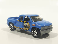 2013 Matchbox MBX City 1999 Chevrolet Silverado Truck Blue Die Cast Toy Car Vehicle