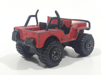 1984 Matchbox Jeep 4x4 Golden Eagle Red Die Cast Toy Car Vehicle Made in Macau