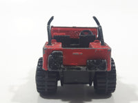 1984 Matchbox Jeep 4x4 Golden Eagle Red Die Cast Toy Car Vehicle Made in Macau