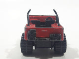 1984 Matchbox Jeep 4x4 Golden Eagle Red Die Cast Toy Car Vehicle Made in Macau