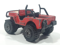 1984 Matchbox Jeep 4x4 Golden Eagle Red Die Cast Toy Car Vehicle Made in Macau