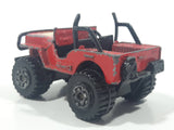 1984 Matchbox Jeep 4x4 Golden Eagle Red Die Cast Toy Car Vehicle Made in Macau