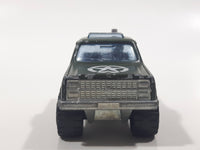 Majorette No. 291 & No. 228 Depanneuse Truck 4WD Army Green Die Cast Toy Car Vehicle
