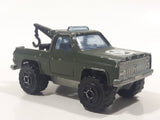 Majorette No. 291 & No. 228 Depanneuse Truck 4WD Army Green Die Cast Toy Car Vehicle