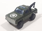 Majorette No. 291 & No. 228 Depanneuse Truck 4WD Army Green Die Cast Toy Car Vehicle