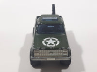 Majorette No. 291 & No. 228 Depanneuse Truck 4WD Army Green Die Cast Toy Car Vehicle