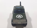 Majorette No. 291 & No. 228 Depanneuse Truck 4WD Army Green Die Cast Toy Car Vehicle