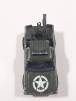 Majorette No. 291 & No. 228 Depanneuse Truck 4WD Army Green Die Cast Toy Car Vehicle